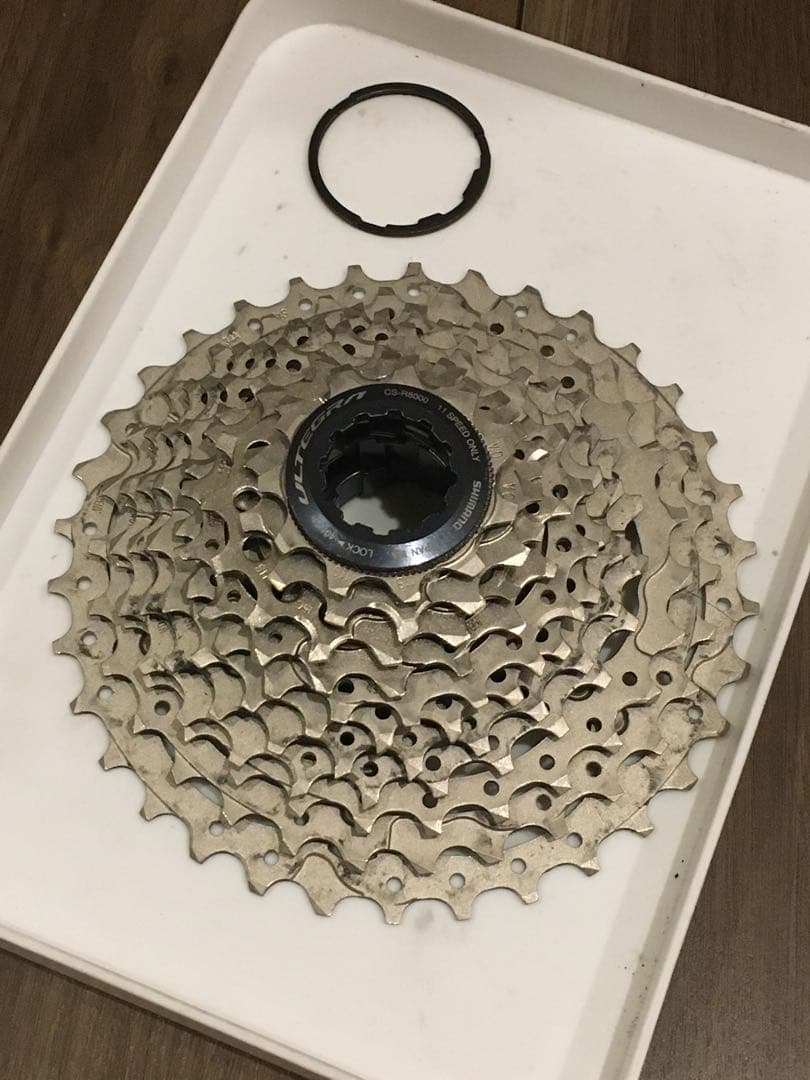 【超美品】シマノ CS-HG800-11 11-34t 11スピード 楽天市場】シマノ CS-HG800-11 11S 11-34T カセットスプロケット