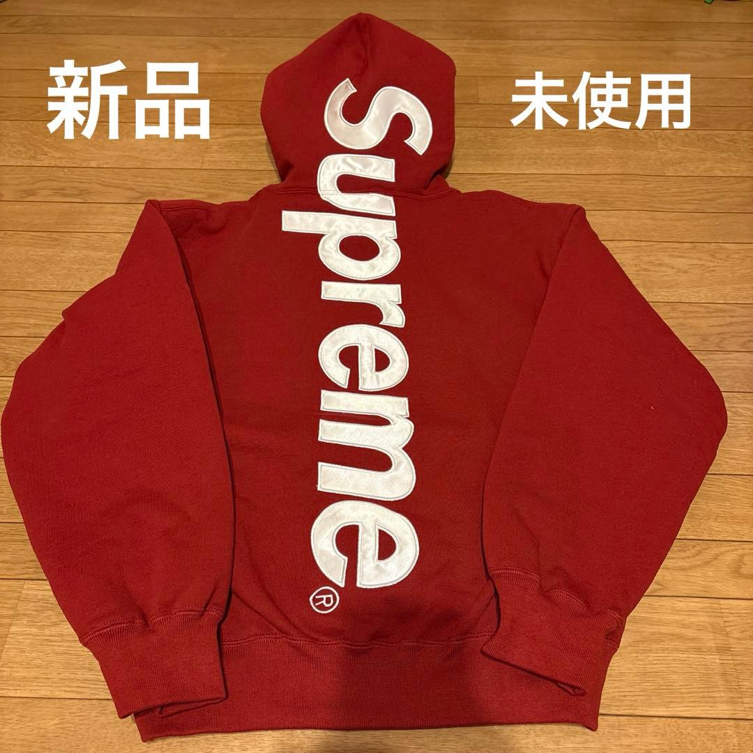 Supreme Satin Applique Hooded Sweat Sサイズ Supreme - Satin Applique Hooded Sweatshirt - UG.SHAFT