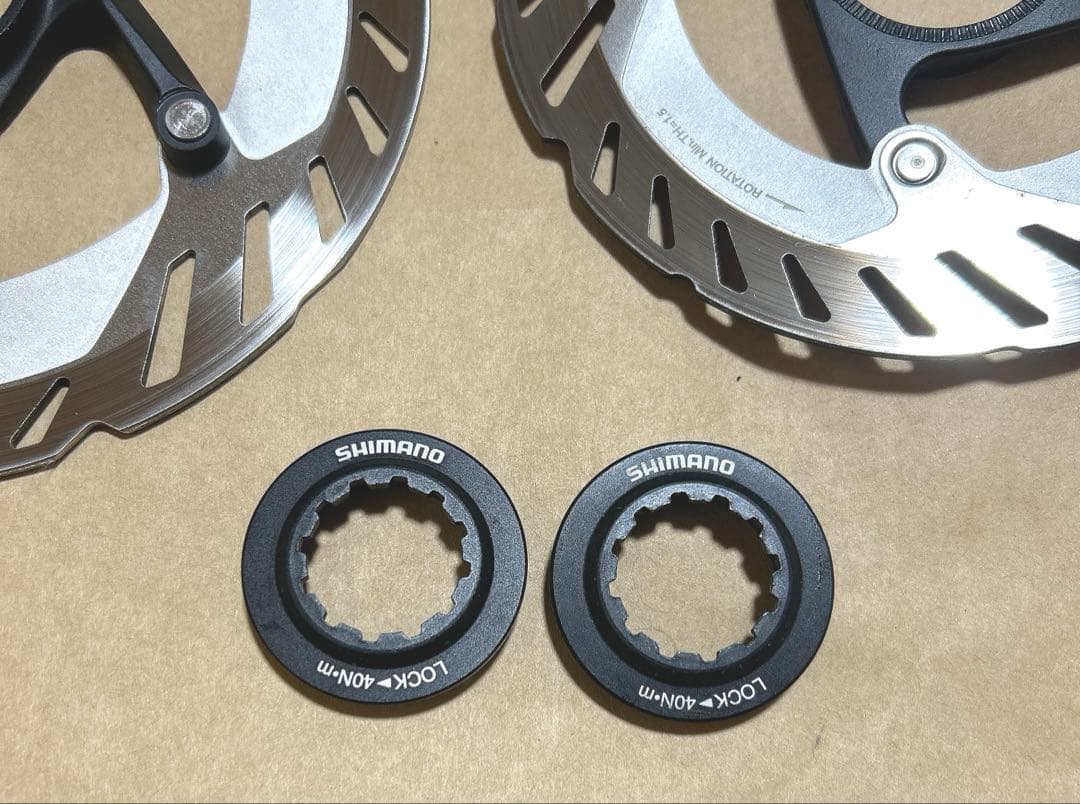 シマノ アルテグラディスクローター RT-CL800-160&140 セット