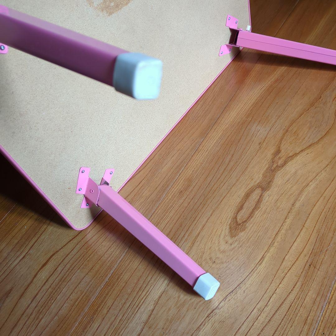 レア　ハローキティ　折りたたみテーブル　テディベア柄