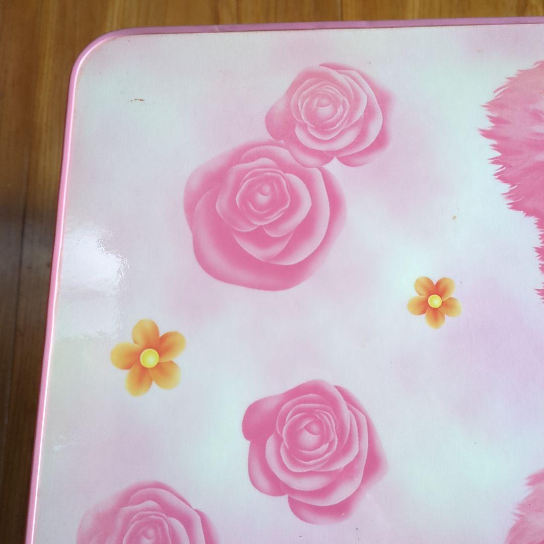 レア　ハローキティ　折りたたみテーブル　テディベア柄