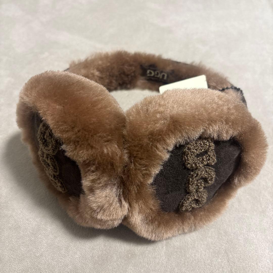 UGG オーストラリア店購入品 レア イヤーマフ チョコレート - メルカリ