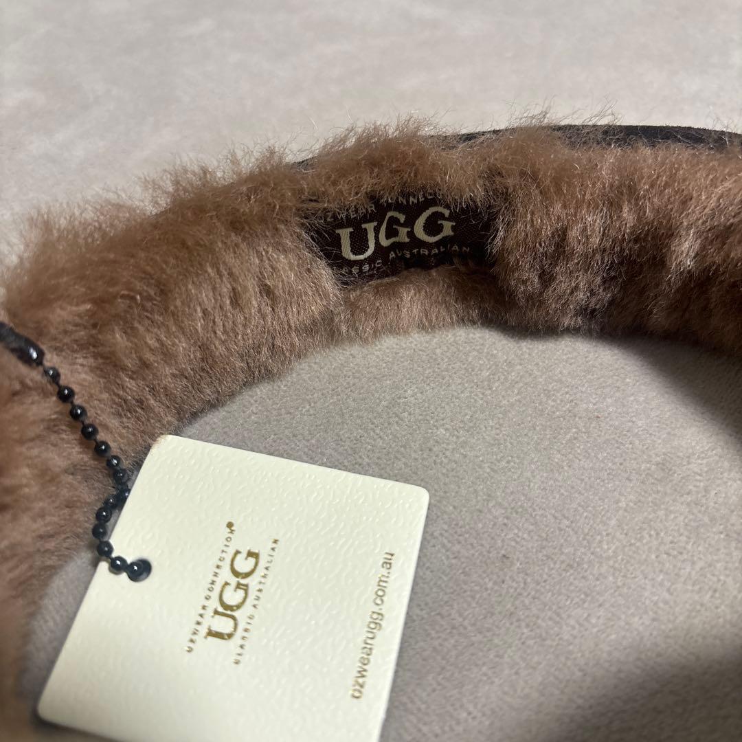 UGG オーストラリア店購入品 レア イヤーマフ チョコレート - メルカリ