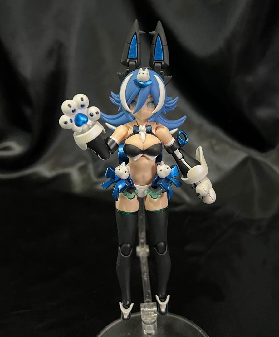 メガミデバイス 【PUNI☆MOFU LANG プニモフ ラン】 美プラ 塗装品