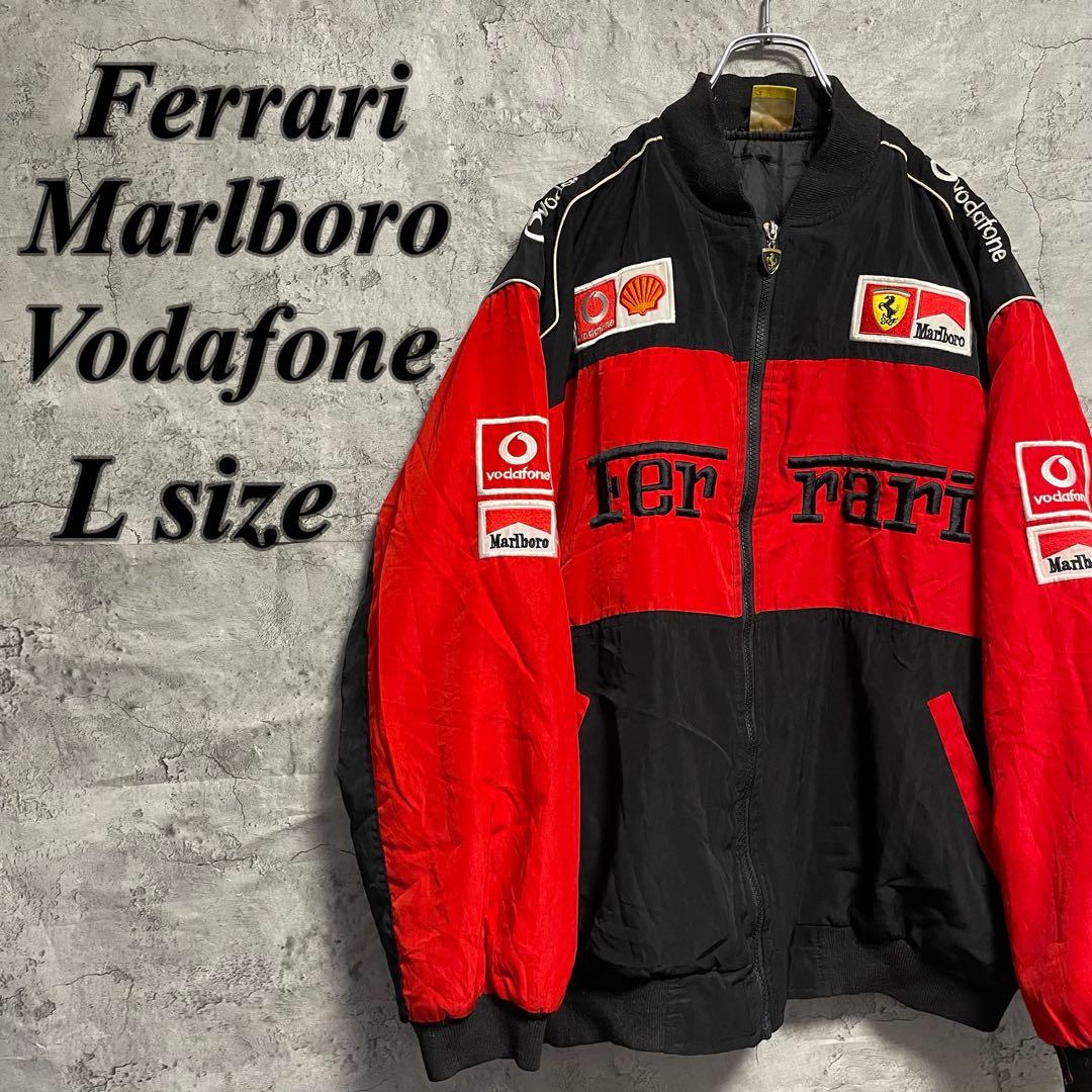 Ferrari フェラーリ マルボロ ボーダフォン レーシングジャケット L