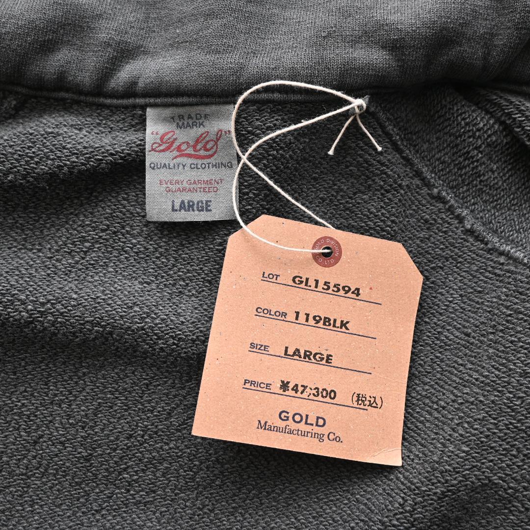 新品】gold 東洋 ループウィラー ジップジャケット ピグメントダイ