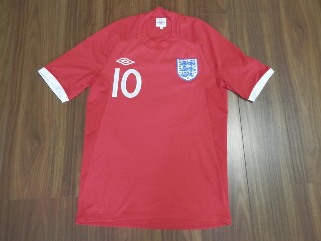 最終値下】【ルーニー】【南アフリカW杯着用】イングランド代表(2010