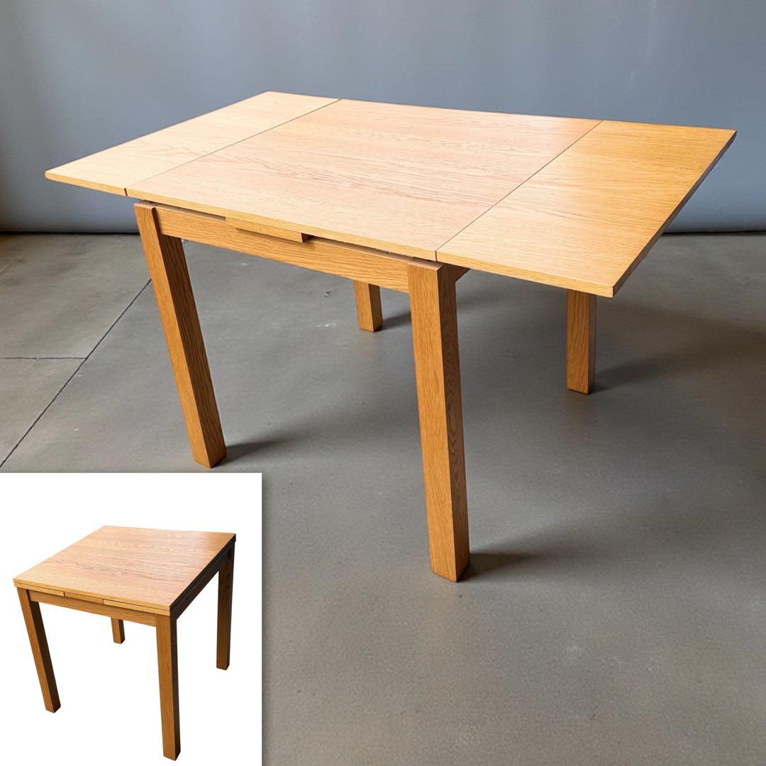 HR872 【廃盤ポーランド製】unico VIVO エクステンションテーブル unico(ウニコ)のVIVO エクステンションテーブルです！ウォールナット材
