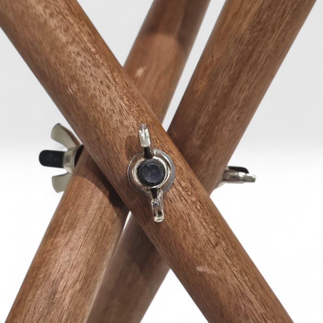 ヒステリックグラマー ハンティングチェア 本革 木製 折りたたみ