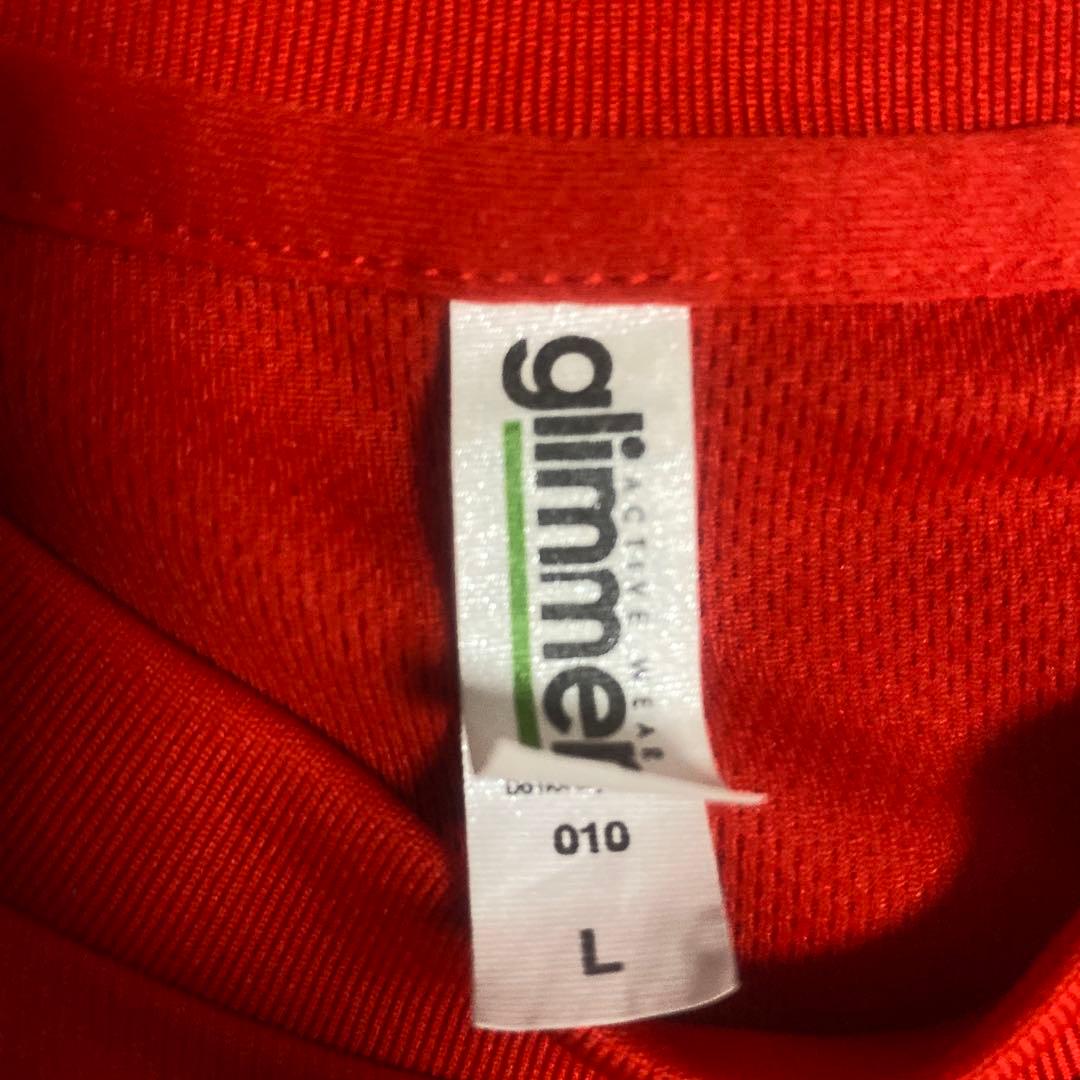 東山高校バスケ Tシャツ Lレッド - メルカリ