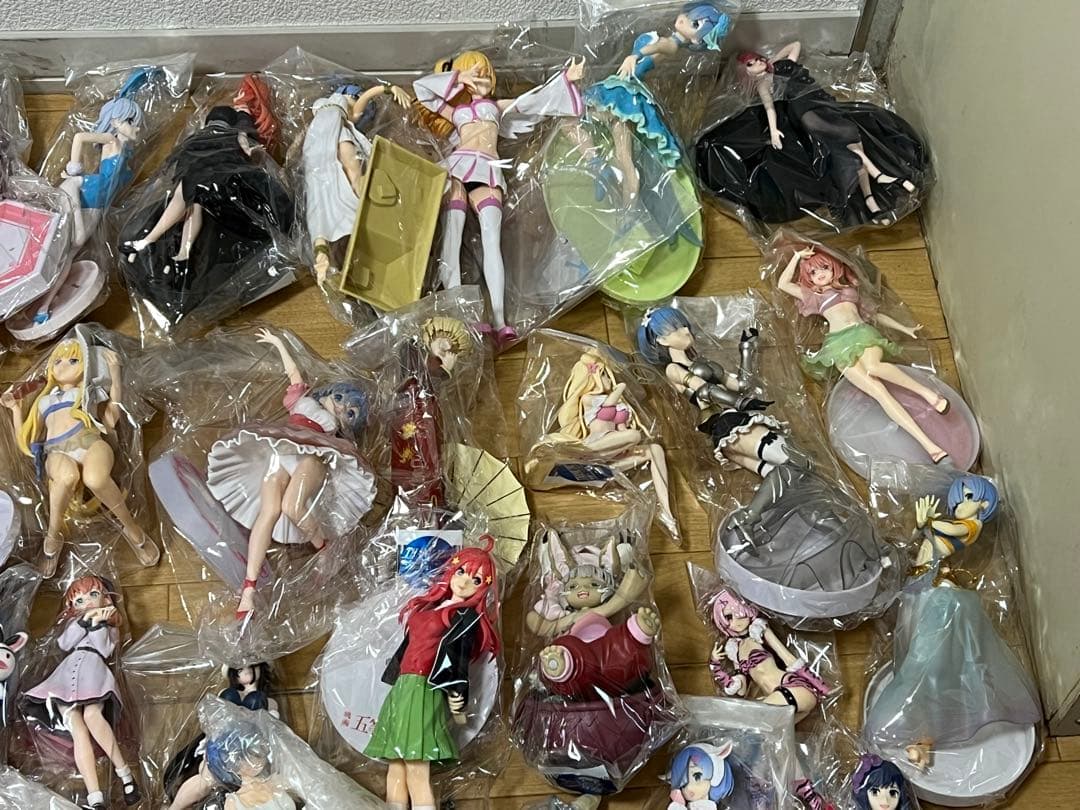 ジャンク品79体 美少女等プライズフィギュア開封品 まとめ売り