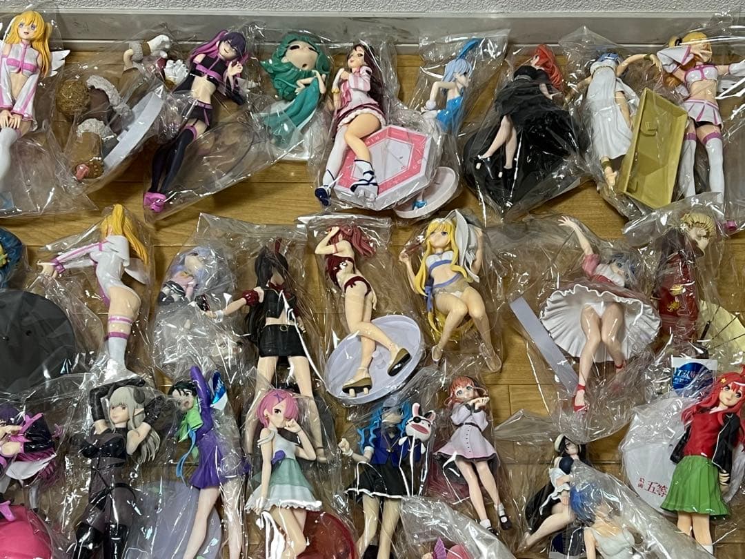 ジャンク品79体 美少女等プライズフィギュア開封品 まとめ売り