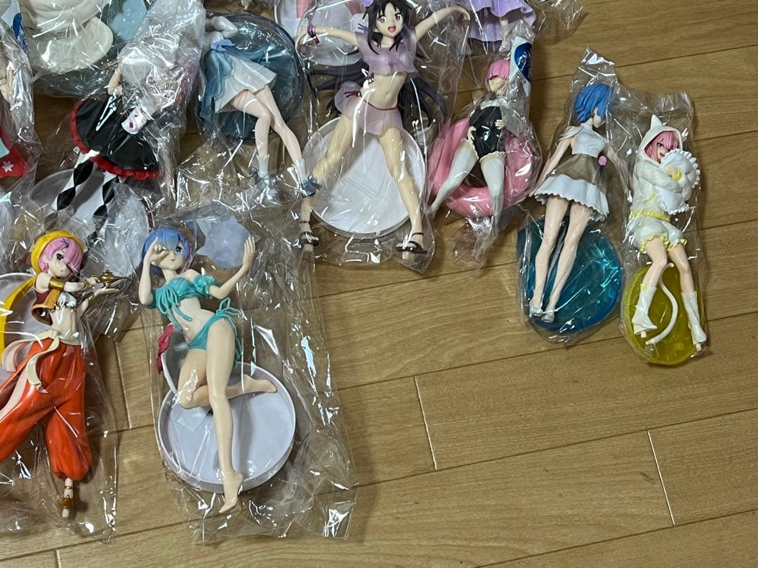 ジャンク品79体 美少女等プライズフィギュア開封品 まとめ売り