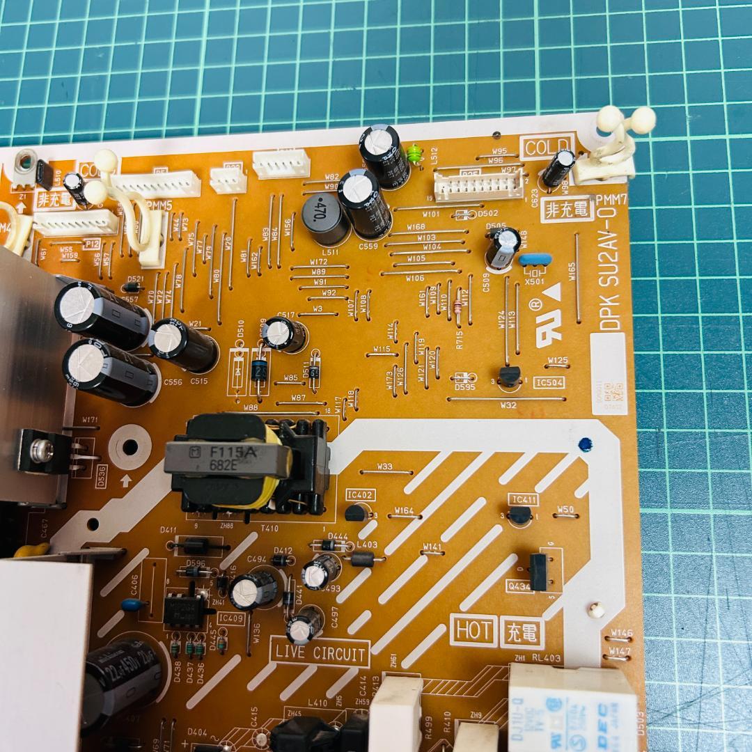 パナソニック プラズマテレビ TH-42PX60取外品 電源基板 ボード - メルカリ