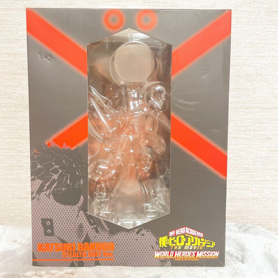 爆豪勝己 ワールド ヒーローズ ミッション スケールフィギュア ステルススーツ