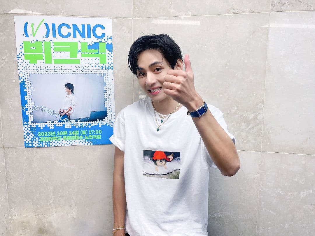 BTS V テテ ジミン 着用 オーバーサイズ ヨンタン Tシャツ S 公式