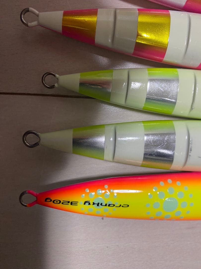 SFCメタルジグ 8個セット スパンキー7本、クランキー1本 - メルカリ