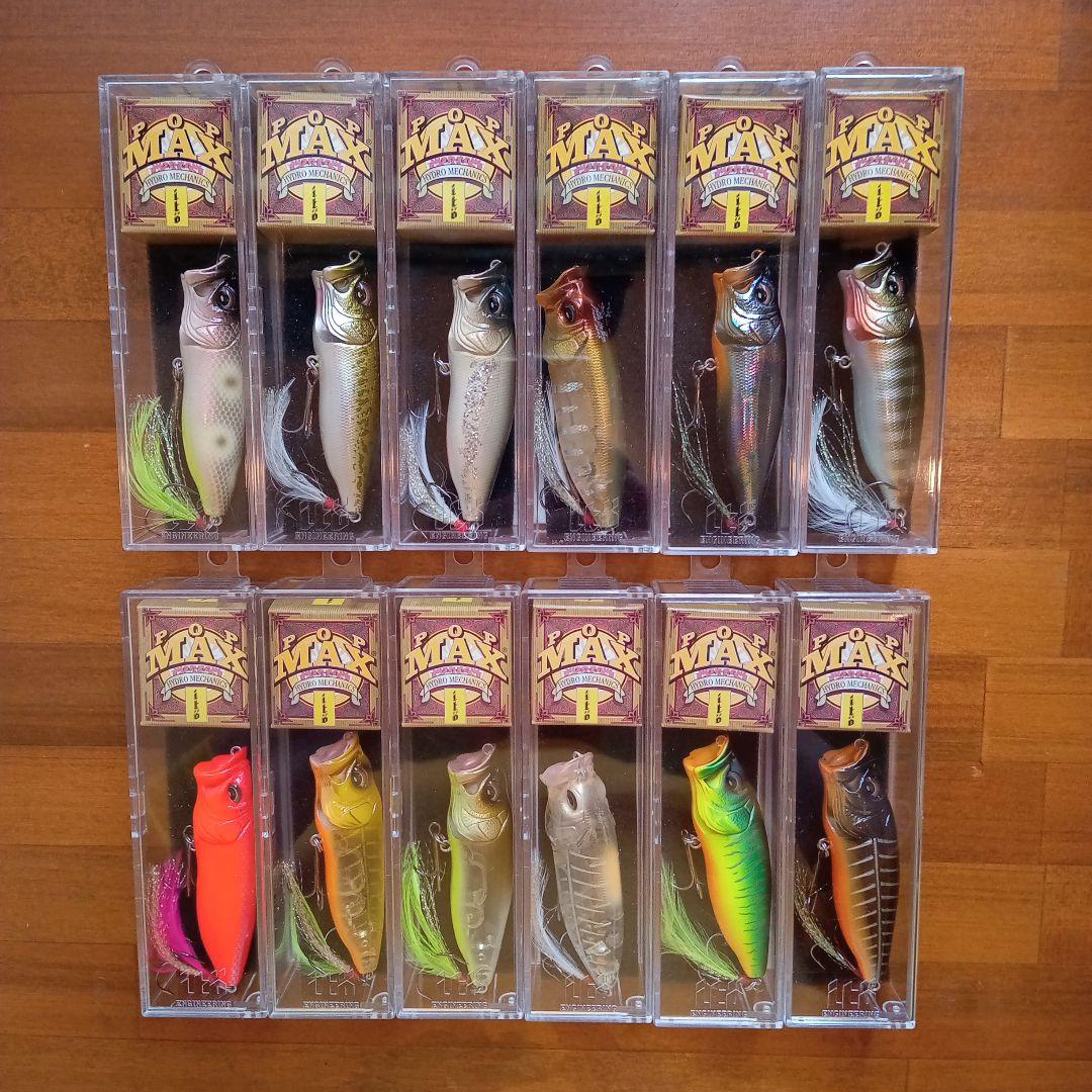 Megabass POP-MAX 最初期カラー12個セット ポップマックス - メルカリ