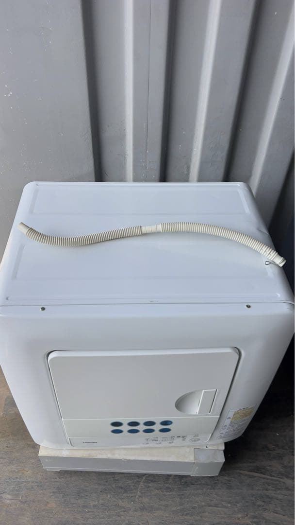 TOSHIBA 衣類乾燥機 6.0kg 22年製 ED-608