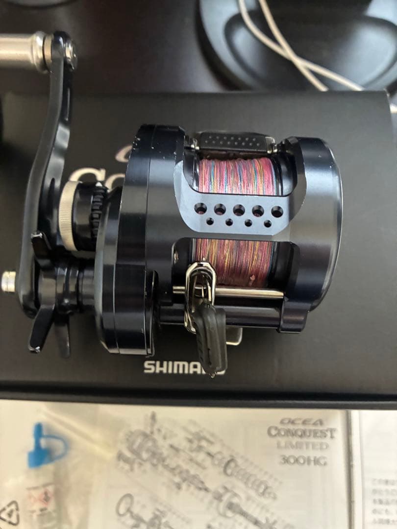 シマノ 19オシアコンクエスト リミテッド 300HG (PE1.5号付
