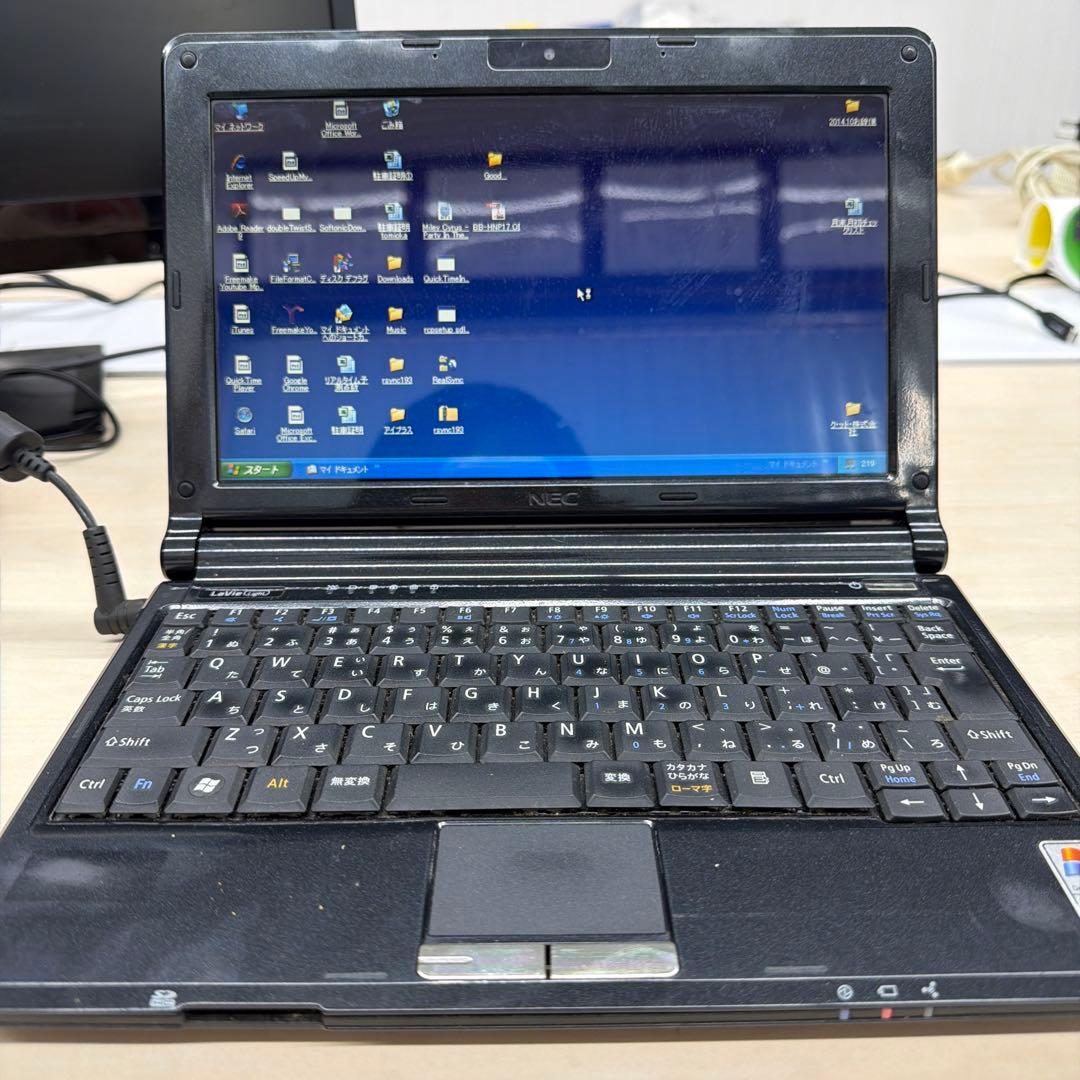ジャンクNEC LaVie ノートPC Windows XP 黒 - メルカリ