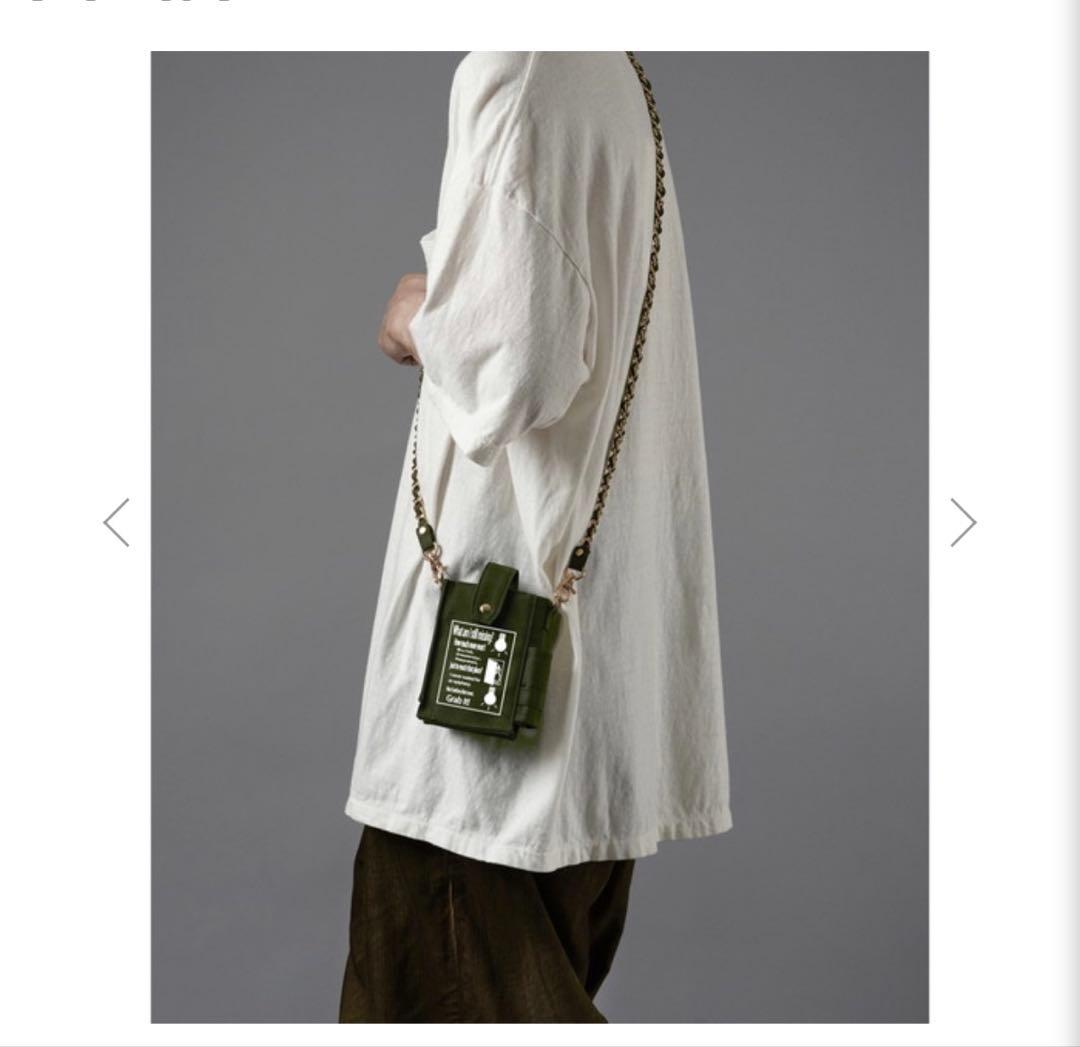 UVERworld チェーンポーチ　カーキ　TAKUYA∞