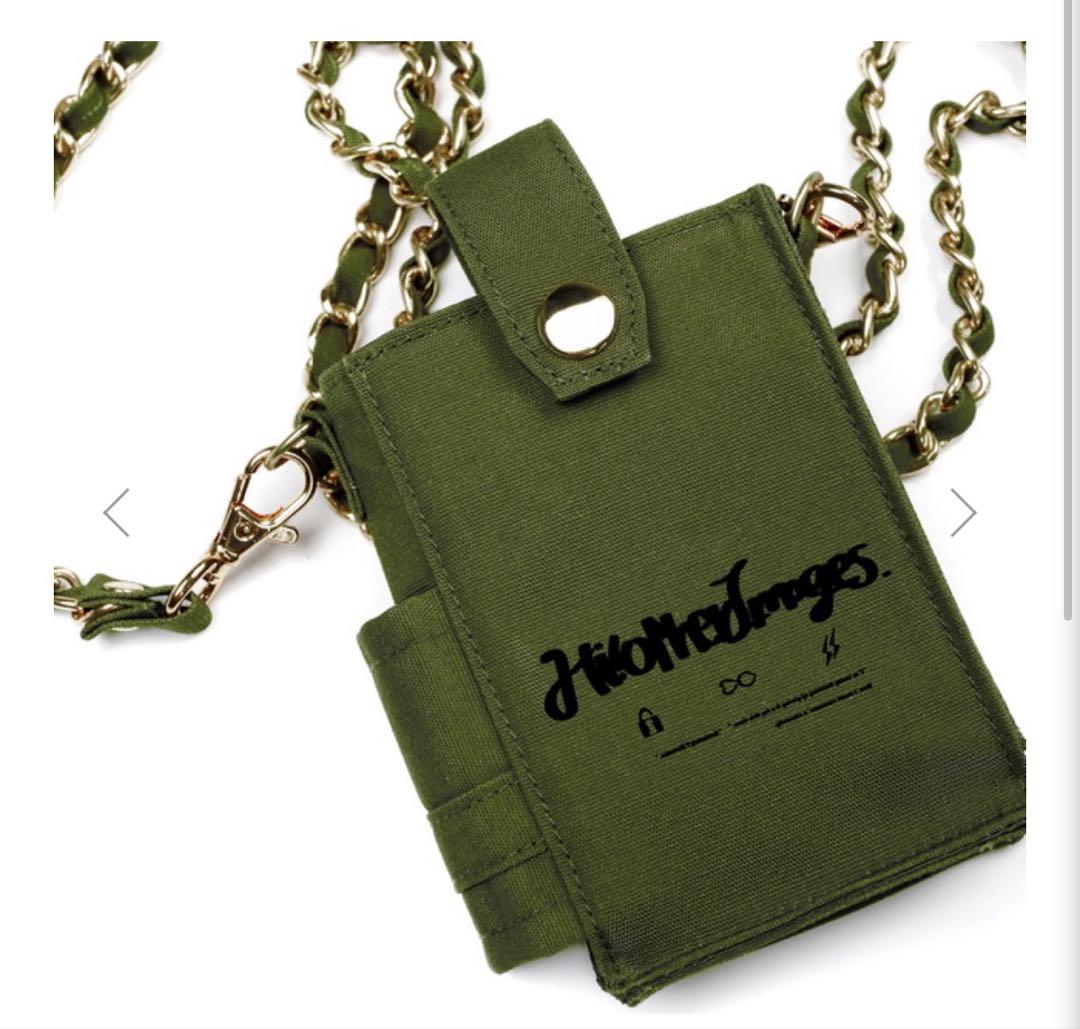UVERworld チェーンポーチ　カーキ　TAKUYA∞