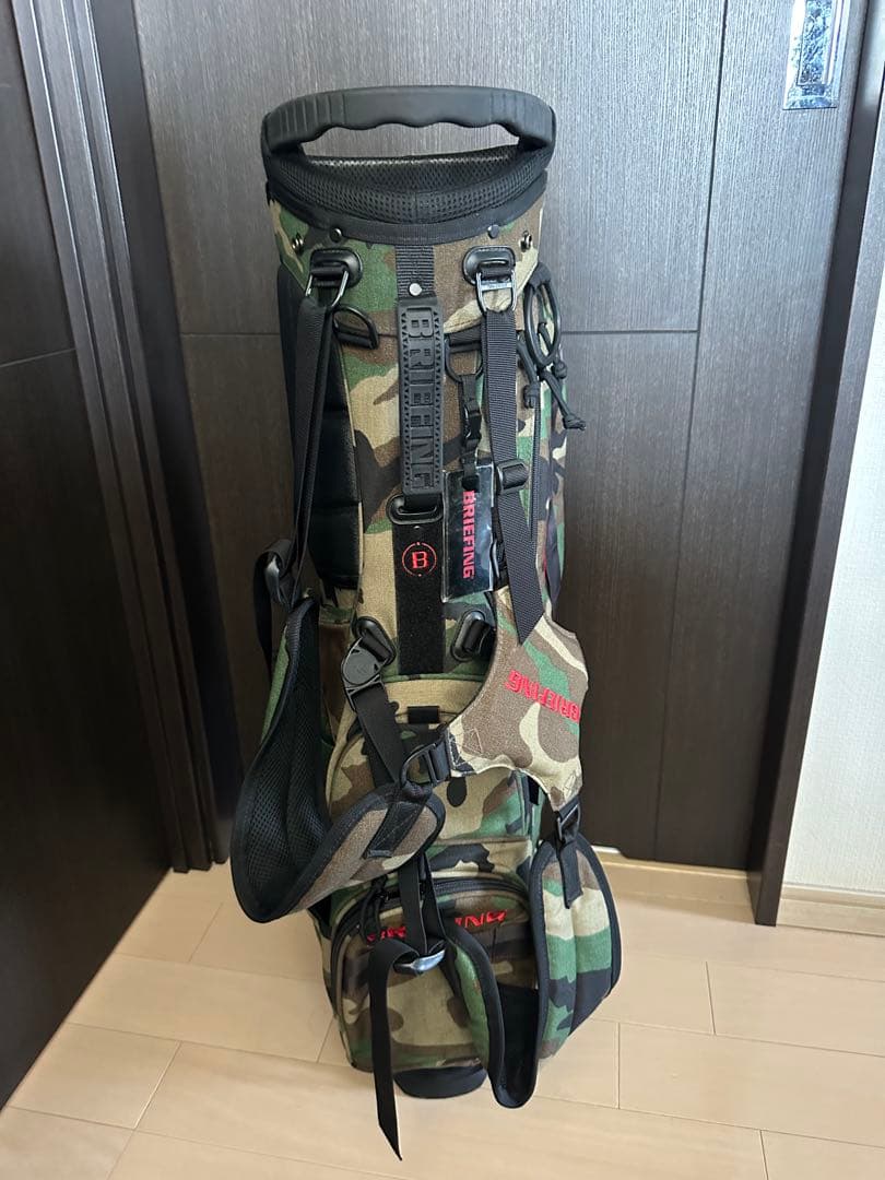 BRIEFING 迷彩キャディバッグ ヘッドカバー