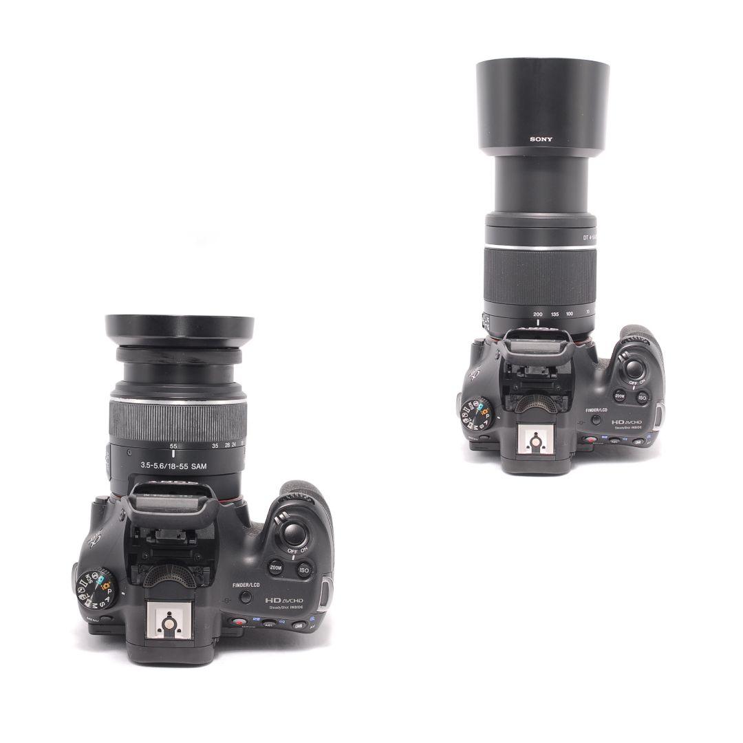 ❤即購入1000円OFF❤ SONY α58 望遠レンズ ダブルズームキット