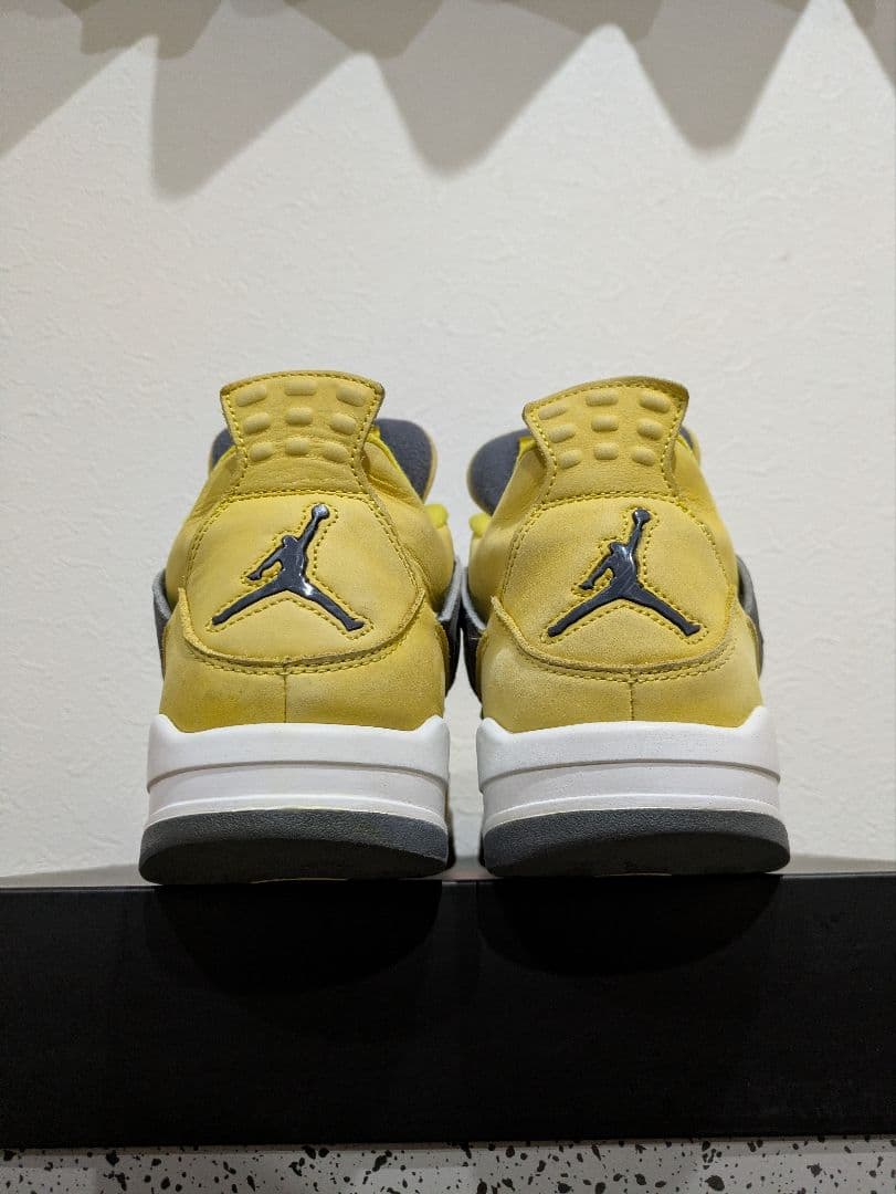 靴 Nike Air Jordan 4 \"Tour Yellow\" 27.5cm