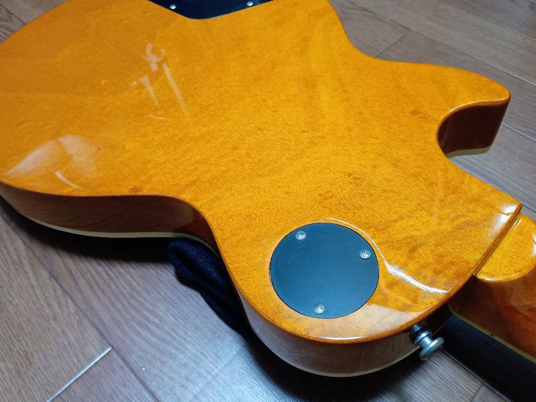 (訳あり) レスポールタイプ エレキギター グリーン