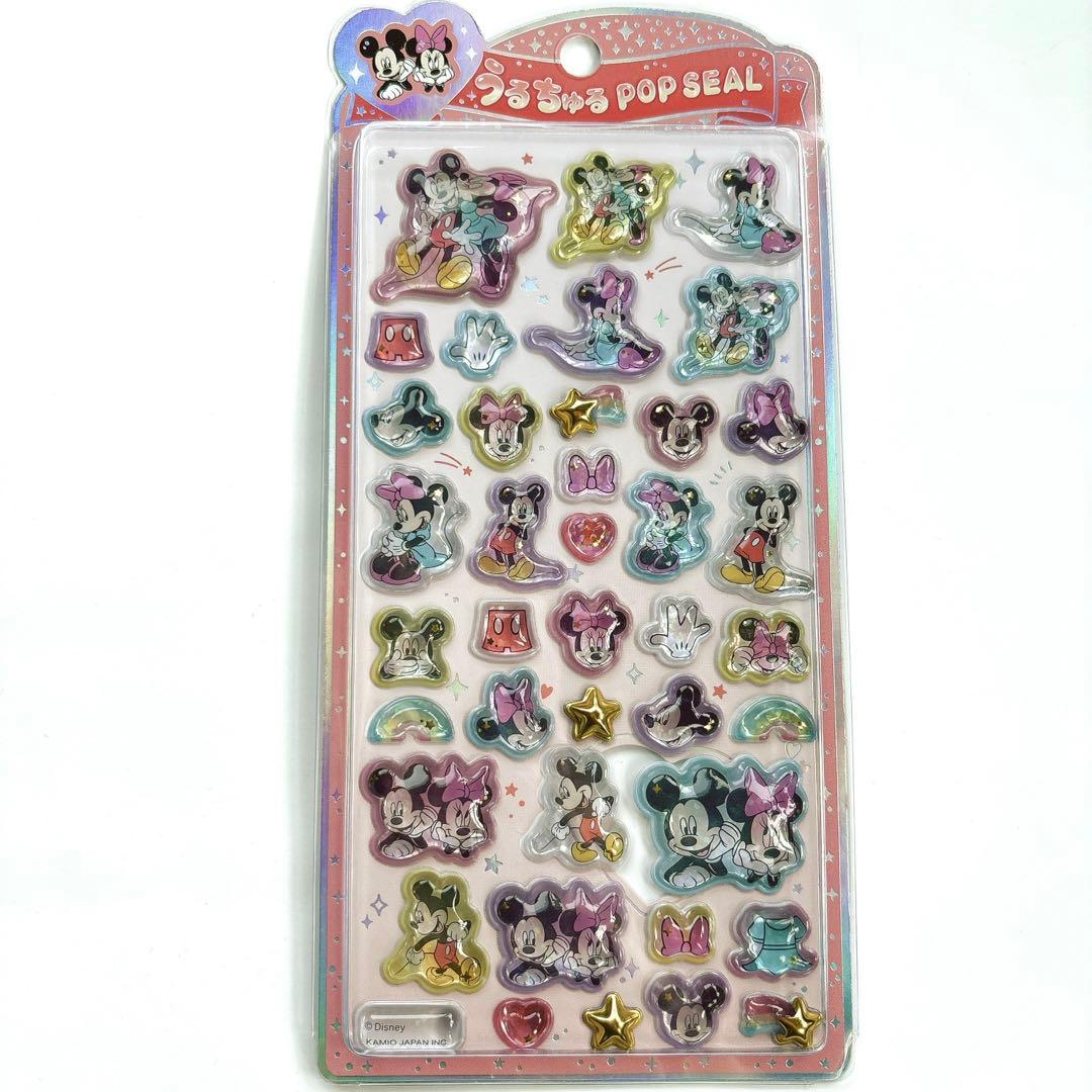 うるちゅるポップシール ディズニー ミッキー&ミニー - メルカリ