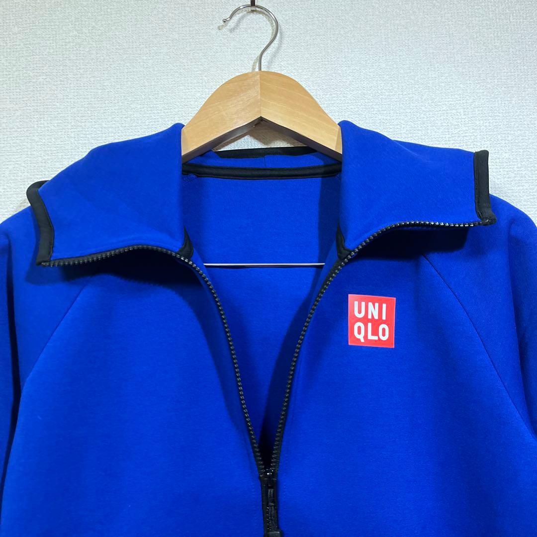 美品 UNIQLO ユニクロ 錦織圭モデル ドライストレッチスウェット