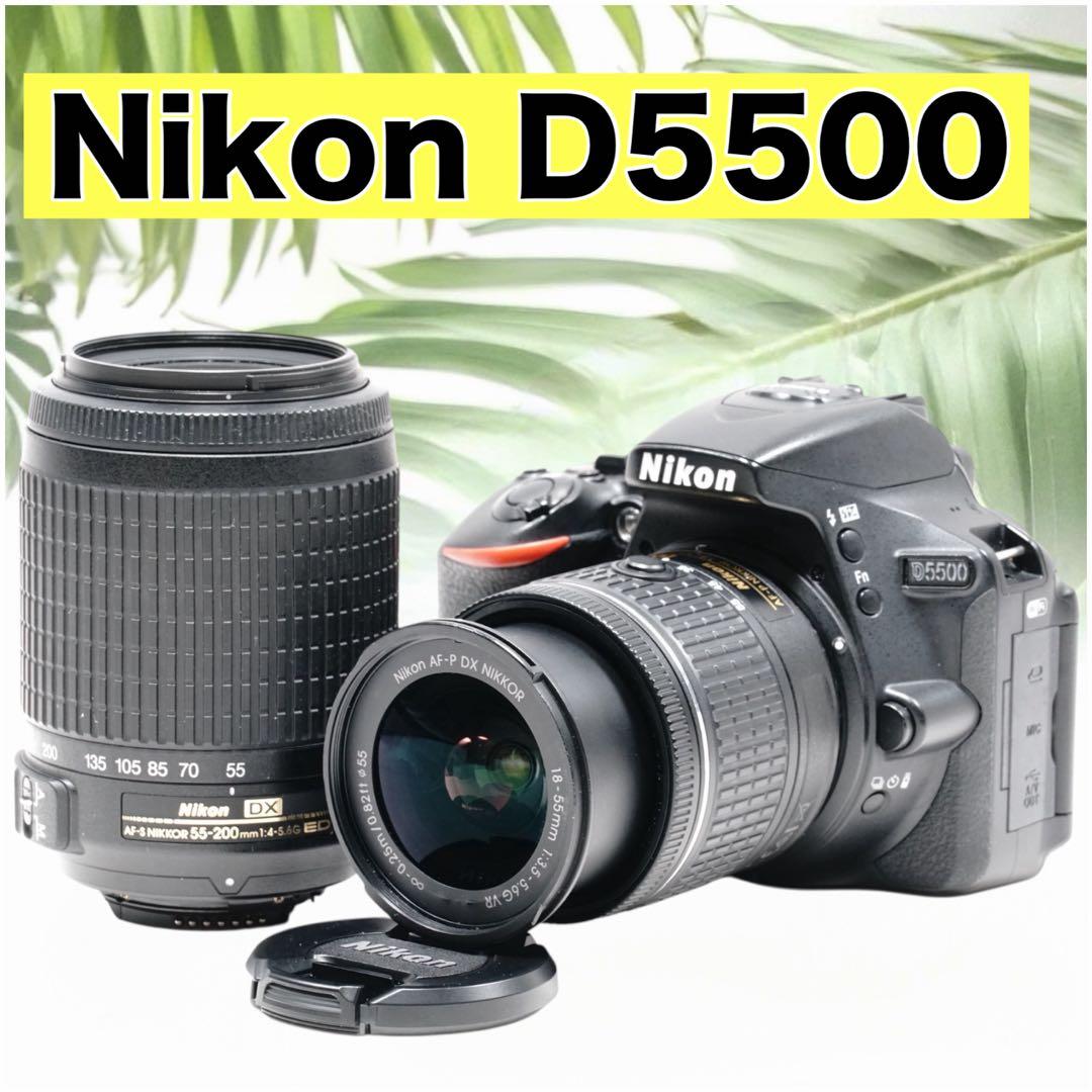 Nikon D5500 スマホ転送 初心者大歓迎 手振れ補正付き 一眼レフ camerart-shop_nikon-d7500-55-