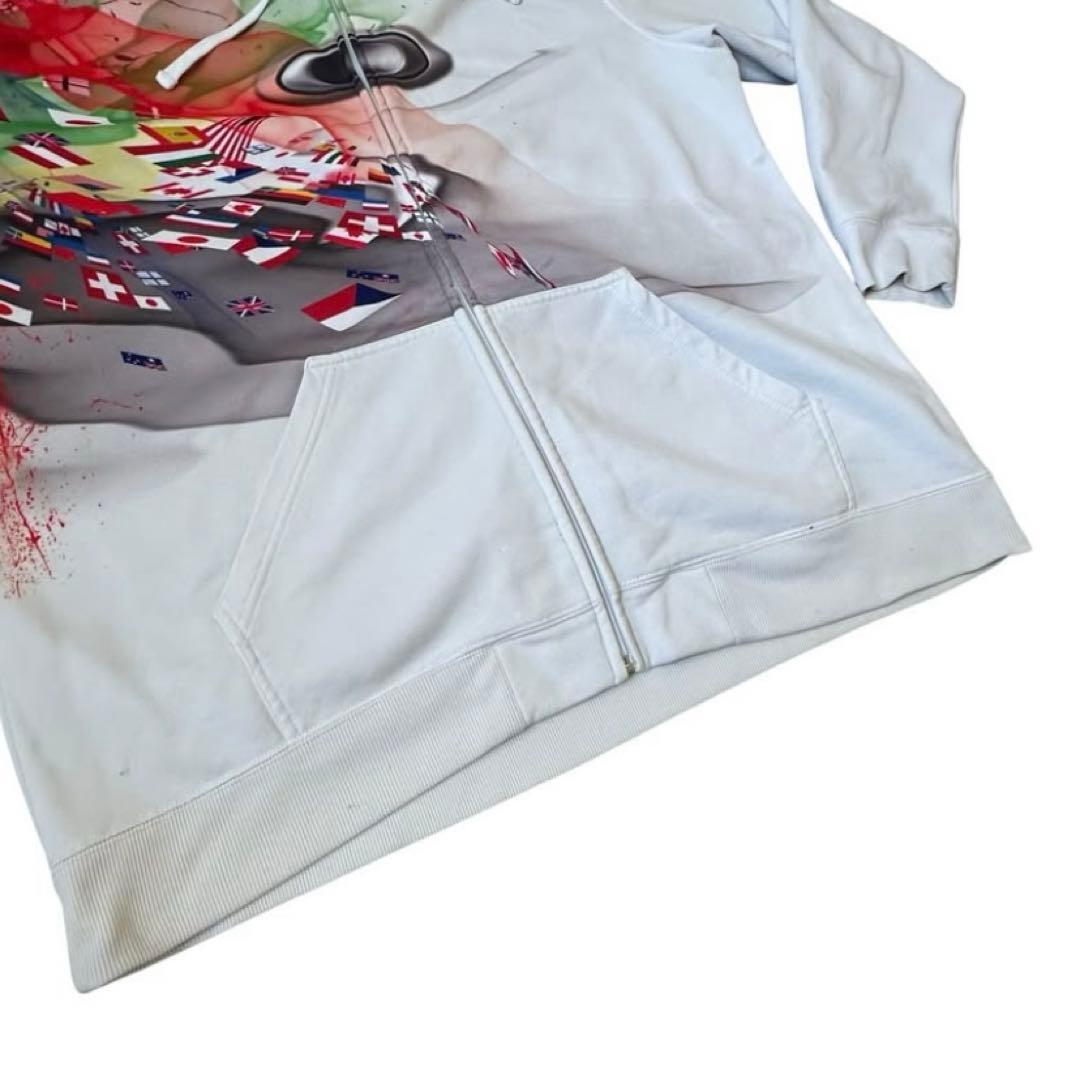 メルカリ内一点のみの廃盤】OAKLEY 00s ジップフーディー 激レア