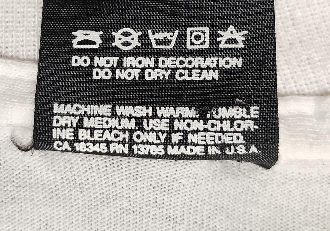 エルビス・プレスリー 1988 R&R ビンテージ モノクロラメ Tシャツ XL