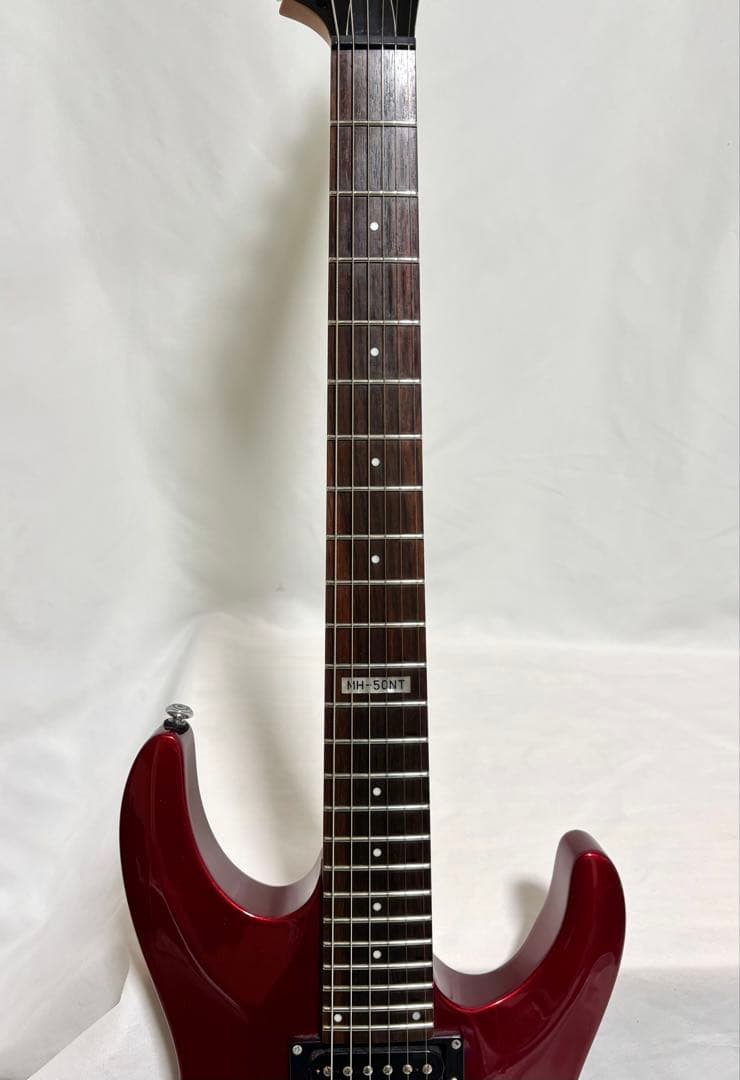 【新品弦張替済】LTD エレキギター MH-50NT アーチトップ