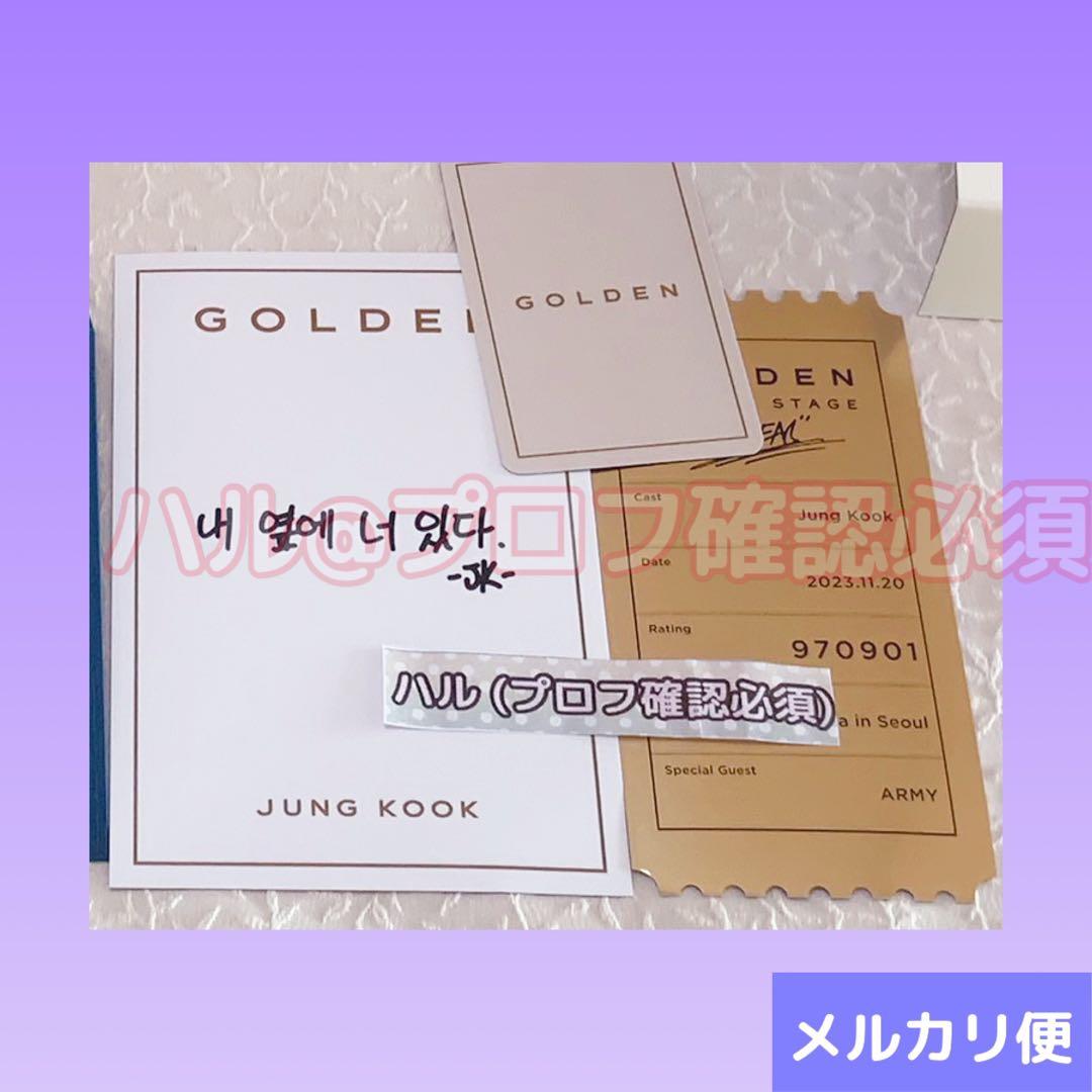 BTS ジョングク　GOLDEN  韓国　ショーケース