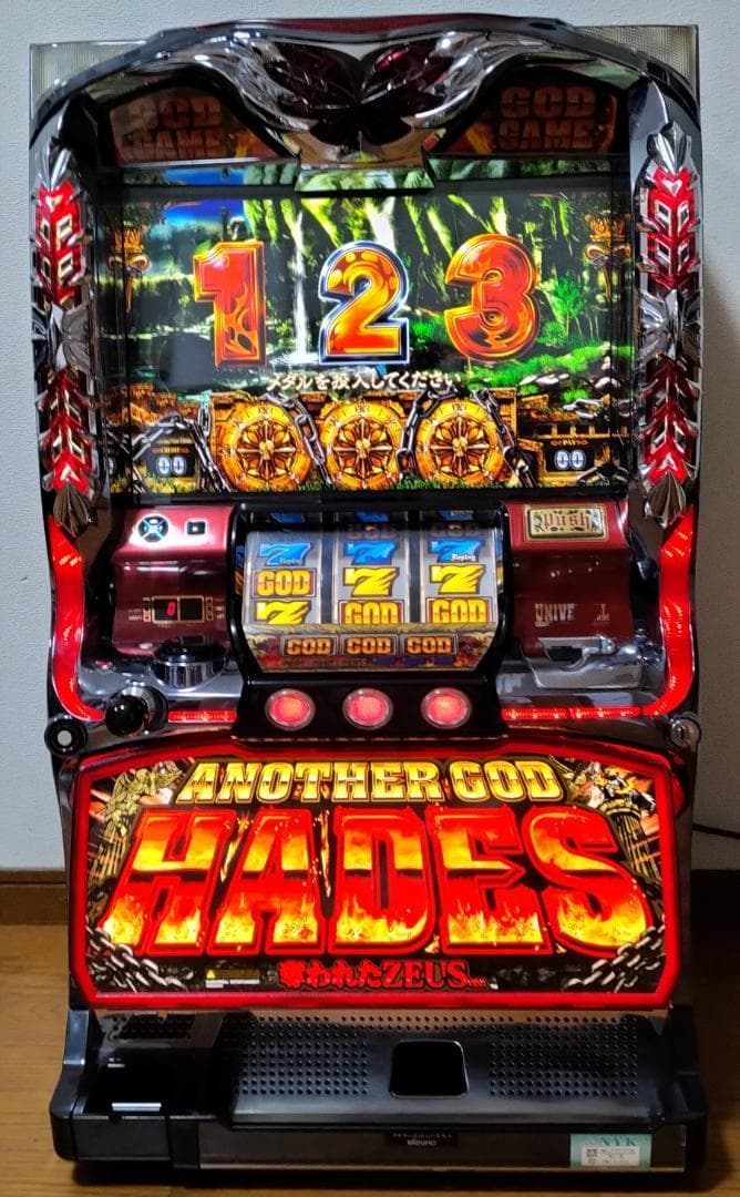 パチスロ実機★ミズホ★アナザーゴッドハーデス ～奪われたZEUS★不要機付