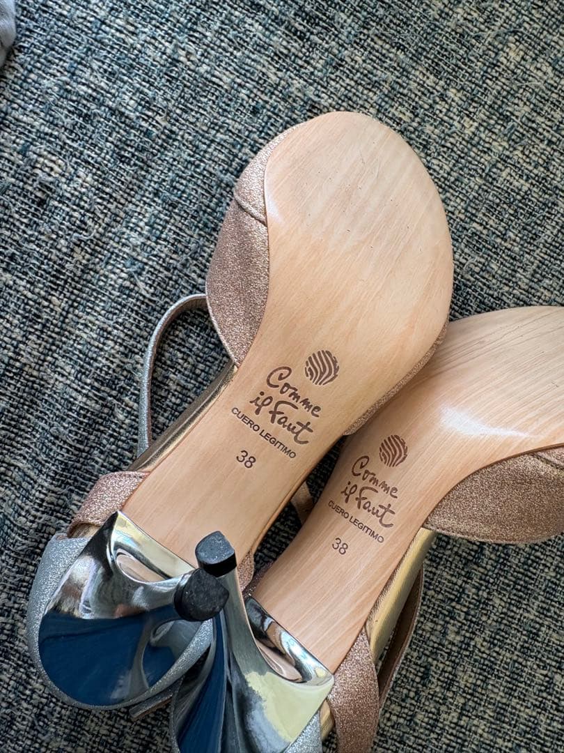 Comme il Faut 38コムイルフォー アルゼンチン タンゴ シューズ - メルカリ