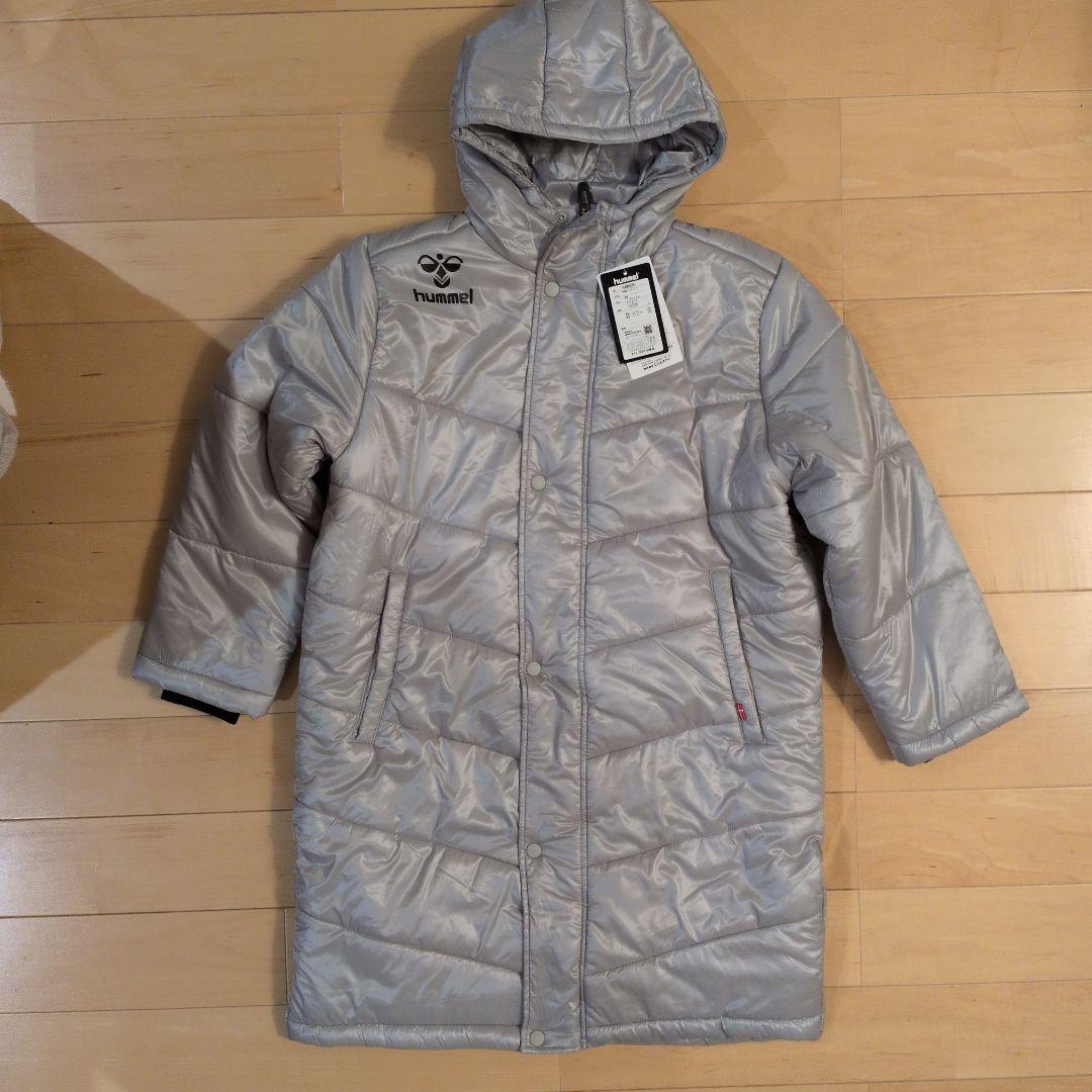 新品　サイズ140 ヒュンメル　 HAW8081 ベンチコート ガンタル 新品 サイズ140 ヒュンメル HAW8081 ベンチコート ガンタル - メルカリ