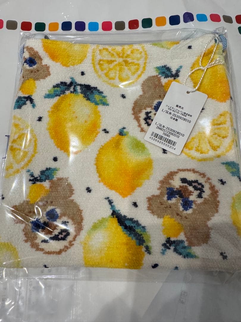 ラブラリーバイフェイラー セトウチレモンドット 巾着 ご当地 限定品