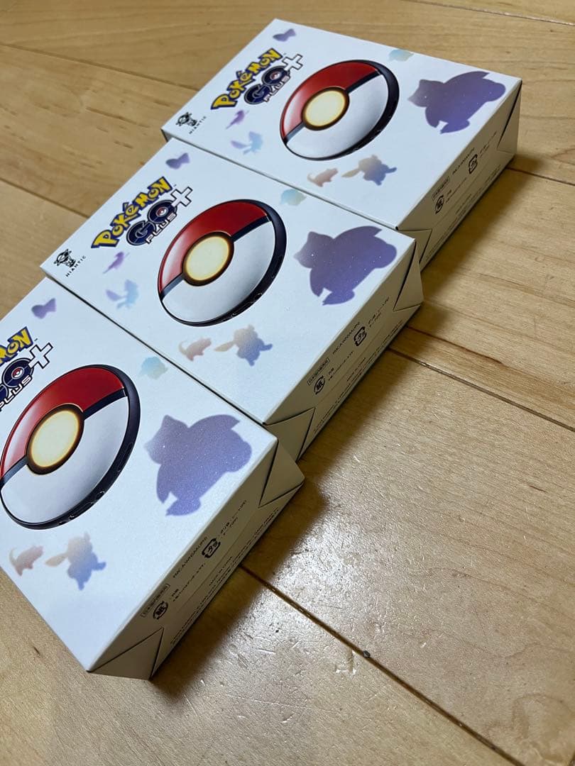Pokemon GO Plus + 3個セット 新品未開封