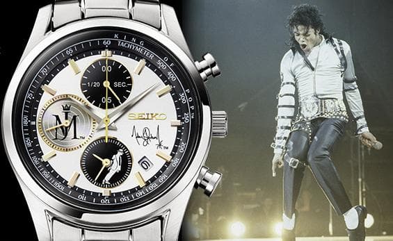 マイケルジャクソン・セイコー コラボ腕時計 世界限定5000 - メルカリ