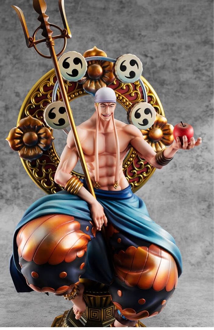 ワンピース 神 ゴッド エネル フィギュア - メルカリ