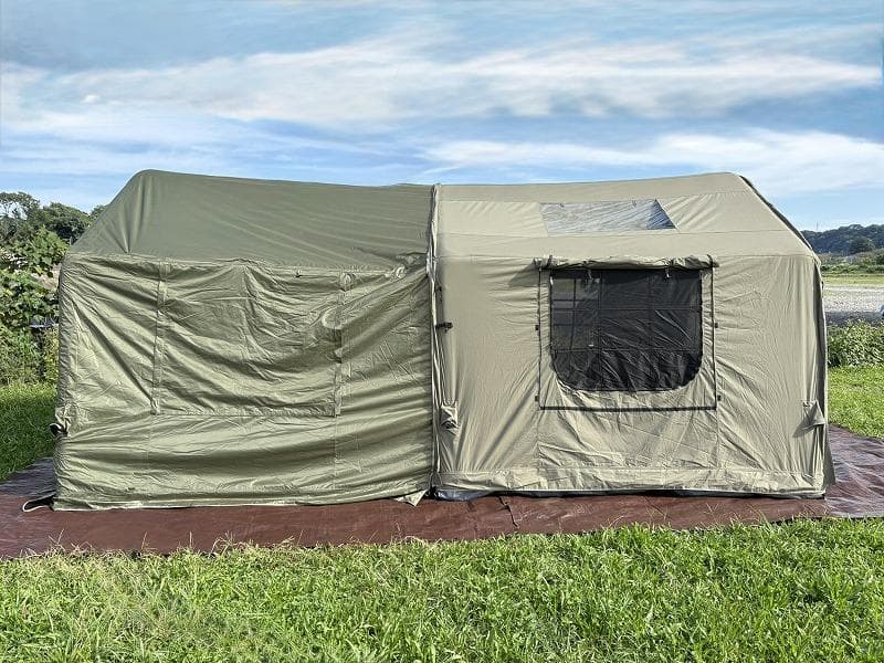 オ*ス様 美品！大型エアーテント インフレータブルテント ポリコットン