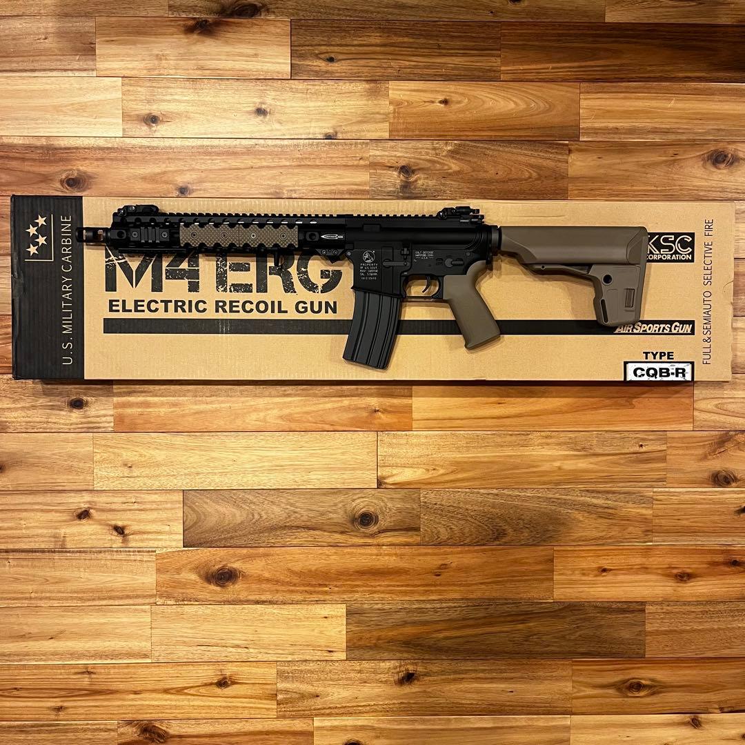 KSC M4 ERG CQB-R カスタム品 KSC M4−ERG マグプルCQB レビュー | お座敷SHOOTERS.com