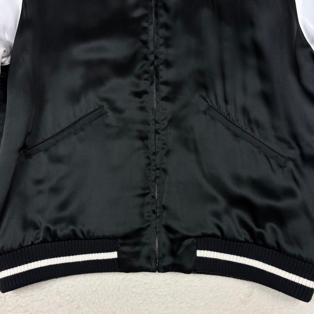 パームエンジェルス 20AW スカジャン ブルゾン スカル刺繍 黒M