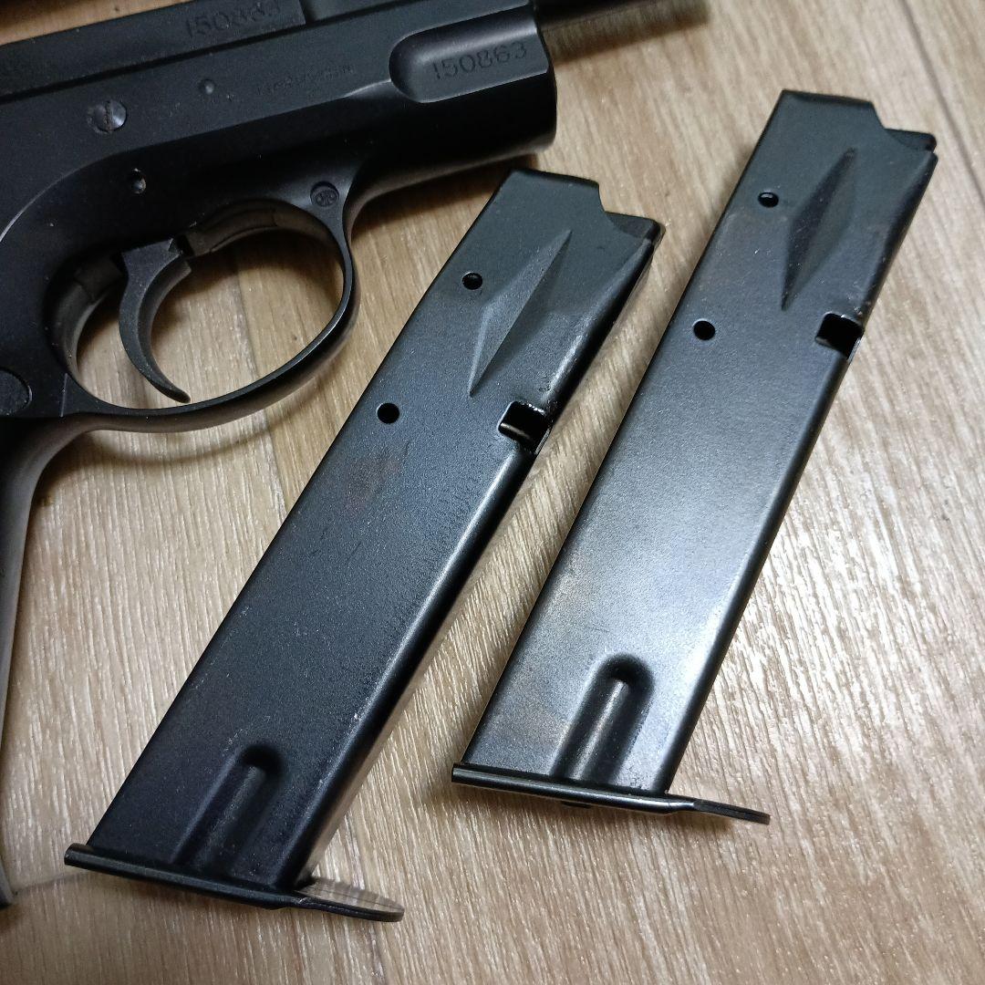 マルシン cz75 排莢式 カート式 ガスガン ガスブロ マガジン2つ 箱有り