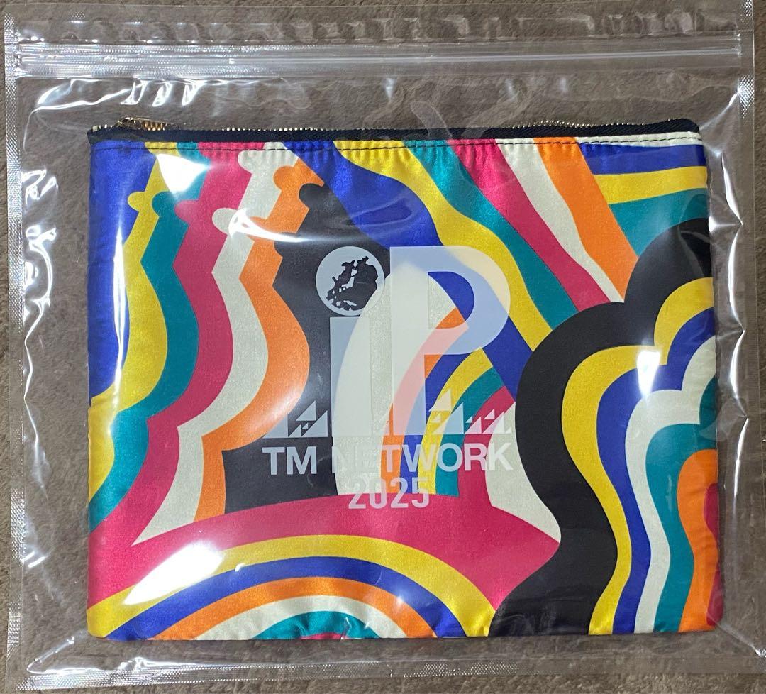 TMNETWORK IP トートバッグ、ポーチ、ライブグッズタオル、オマケ銀テ